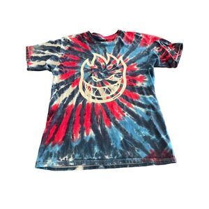 Spitfire Wheels Skateboarding Tie Dye T-Shirt size M